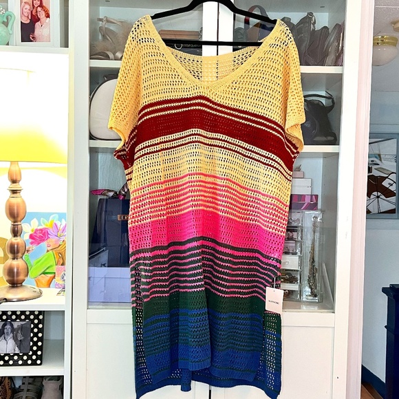 BloomChic Other - Colourful Crotchet Coverup Size 12